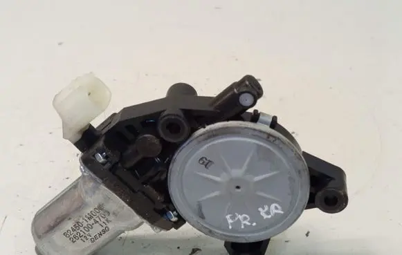 Front door window regulator motor