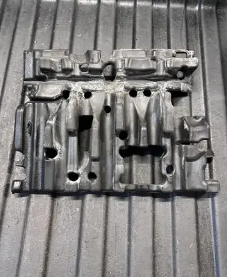 Heat shield in engine bay
