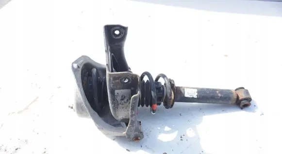 Peugeot 407 Rear shock absorber with coil spring 