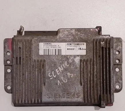 Renault Scenic I Engine control unit/module 7700105979 S115300203A H0M7700860319