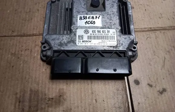 Volkswagen Touran I Engine control unit/module 03G906021CG 03G906021RM 0281014127