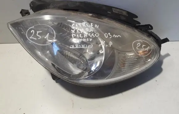 Citroen Xsara Picasso Headlight/headlamp 9649557480