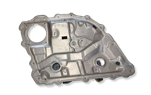 Audi A8 S8 D3 4E Rear door window regulator with motor 4E0839849