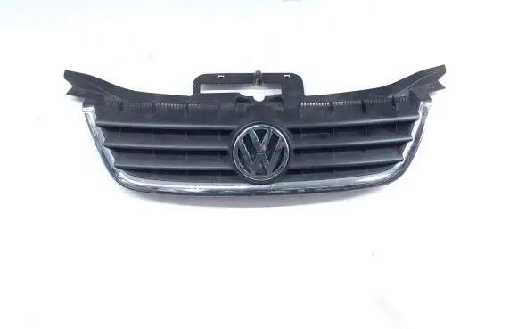 Volkswagen Touran I Front bumper upper radiator grill 1T0853651