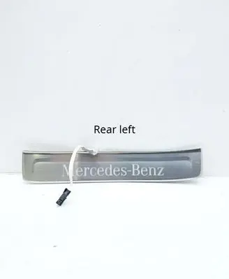 Mercedes-Benz EQS V297 Rear sill trim cover A2976802100