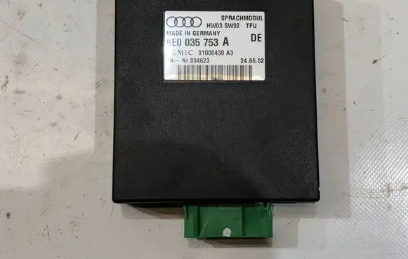 Audi A4 S4 B6 8E 8H Other control units/modules 8E0035753A