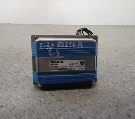 BMW 5 E39 Engine control unit/module 5WK9037 7500255 DMEMS42