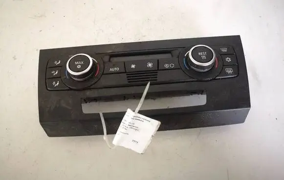 BMW 3 E90 E91 Climate control unit 6411916298301