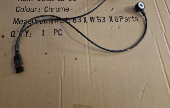 Detonation knock sensor