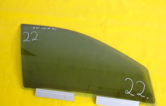 Volvo S60 Front door window glass four-door