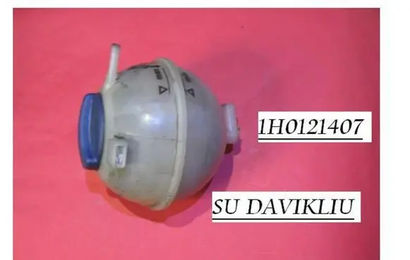 Volkswagen Caddy Coolant expansion tank/reservoir 1H0121407