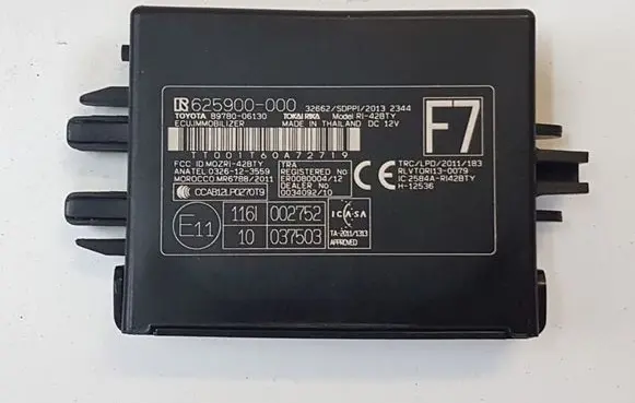 Toyota Hilux (AN120, AN130) Immobilizer control unit/module 8978006130