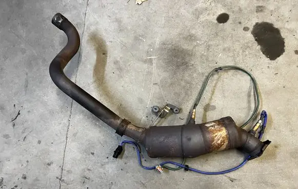 Porsche Panamera (970) Catalyst/FAP/DPF particulate filter 97011335027 97060612401