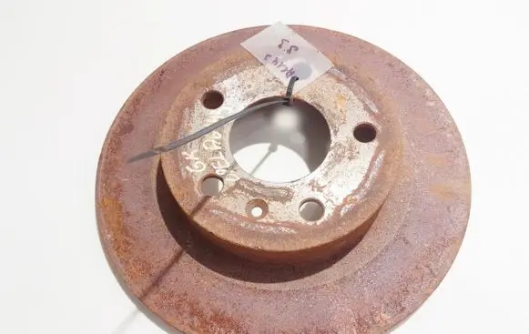 Opel Zafira A Rear brake disc neventiliuojamas