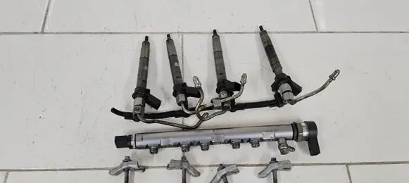 BMW 5 E60 E61 Fuel injection system set 7809129 000169L5 0445214184