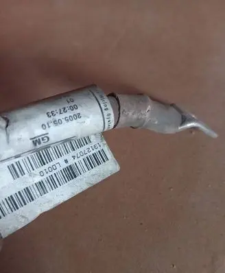 Opel Astra H Negative earth cable (battery) 13128074