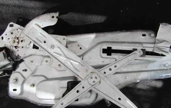 Renault Laguna I Sliding door window regulator with motor