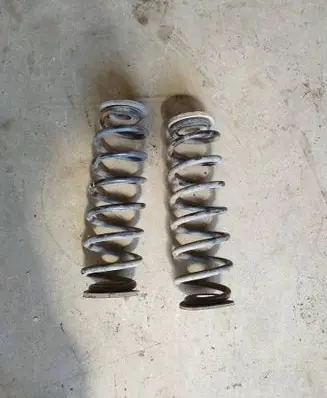 Rear coil spring