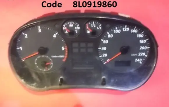 Audi A3 S3 8L Speedometer (instrument cluster) 8L0919860