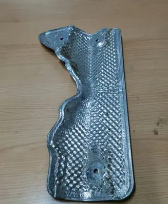 BMW 5 F10 F11 Heat shield in engine bay 7185200