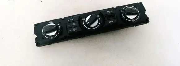 BMW 5 E60 E61 Climate control unit 6411915563801 64119155638-01