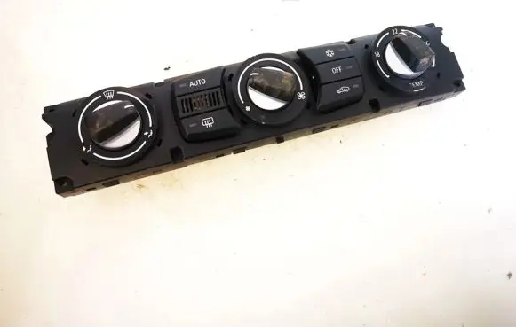 BMW 5 E60 E61 Climate control unit 6411917771201 64119177712-01