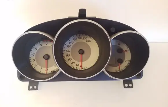 Mazda 3 I Speedometer (instrument cluster) BP4K55430 K9001 34BR5SA