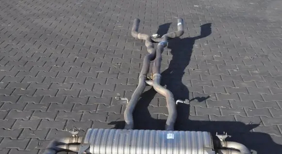 Mercedes-Benz GLC X253 C253 Rear muffler/silencer tail pipe 