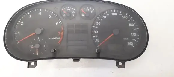 Audi A3 S3 8L Speedometer (instrument cluster) 8L0919860E 110008894