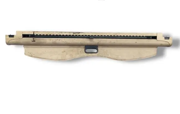 Parcel shelf load cover