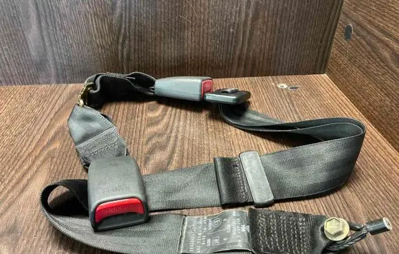 Volkswagen Golf IV Middle seatbelt (rear) 1J0857487E