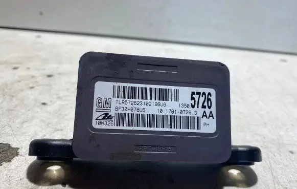 Opel Astra J ESP acceleration yaw rate sensor 10170107263 BF30H076U6