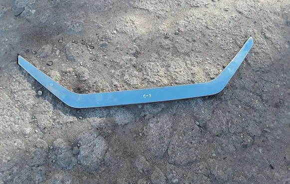 Citroen C3 Roof trim bar molding cover 9685374877