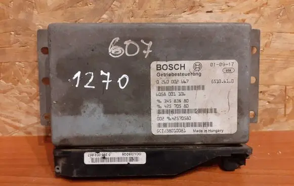 Peugeot 607 Gearbox control unit/module 9634583580 0260002667