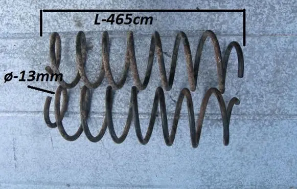 Volvo S70 V70 V70 XC Front coil spring 20I25I25TDI