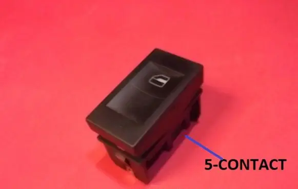 Volkswagen Polo III 6N 6N2 6NF Electric window control switch 6N0959855B