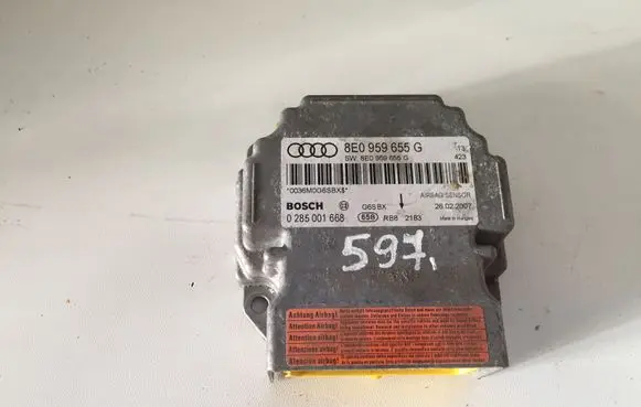 Audi A4 S4 B6 8E 8H Airbag control unit/module 8E0959655G