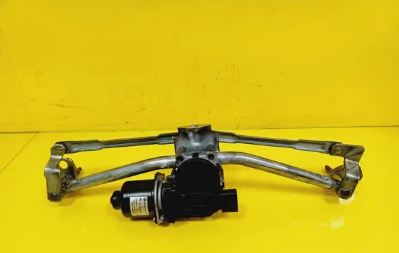 Volkswagen Polo IV 9N3 Front wiper linkage and motor 6Q1955113A