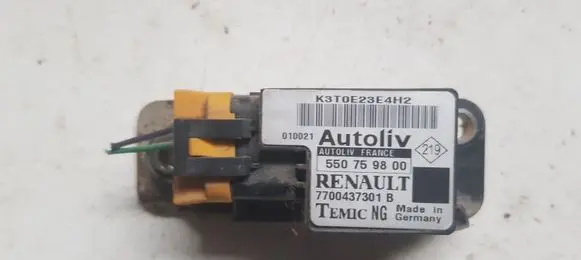 Renault Scenic I Airbag deployment crash/impact sensor 550759800