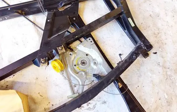 Audi A4 S4 B5 8D Sliding door window regulator with motor 8d0837397c