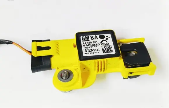 Airbag deployment crash/impact sensor