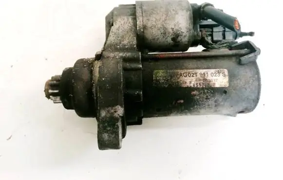 Volkswagen Polo Starter motor 02T911023S D6GS12