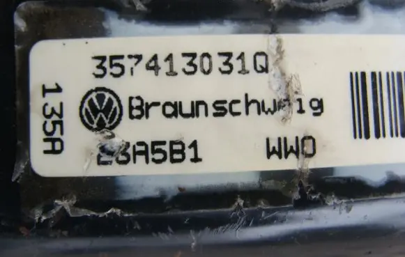 Volkswagen PASSAT B4 Front shock absorber with coil spring 357413031Q