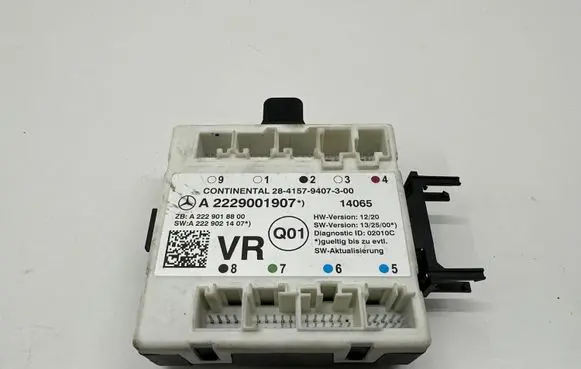 Mercedes-Benz S W222 Door control unit/module A2229001907