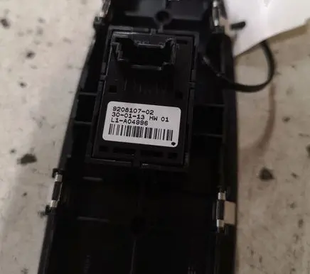 BMW 1 F20 F21 Electric window control switch 920810702