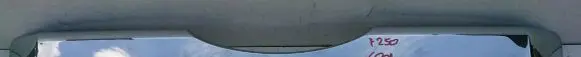 Front bumper upper radiator grill