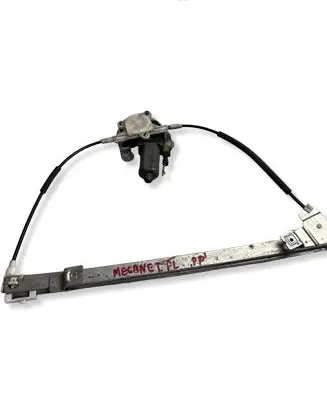 Renault Megane I Front door window regulator with motor 