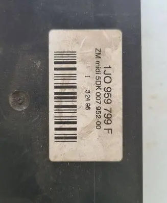 Volkswagen PASSAT B5 Comfort/convenience module 1J0959799F 5DK00795200
