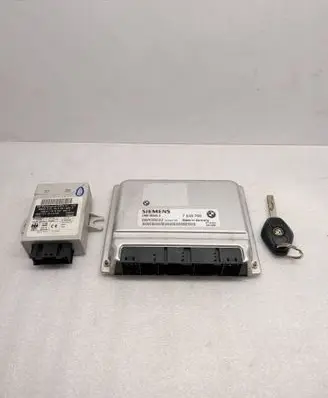 BMW Z4 E85 E86 Engine ECU kit and lock set 7548769 5WK93022 DMEMS450