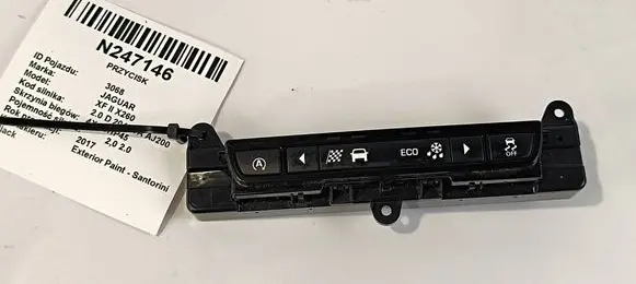 Jaguar XF X260 Traction control (ASR) switch GX7314B790AL 03499510107 RG29492025